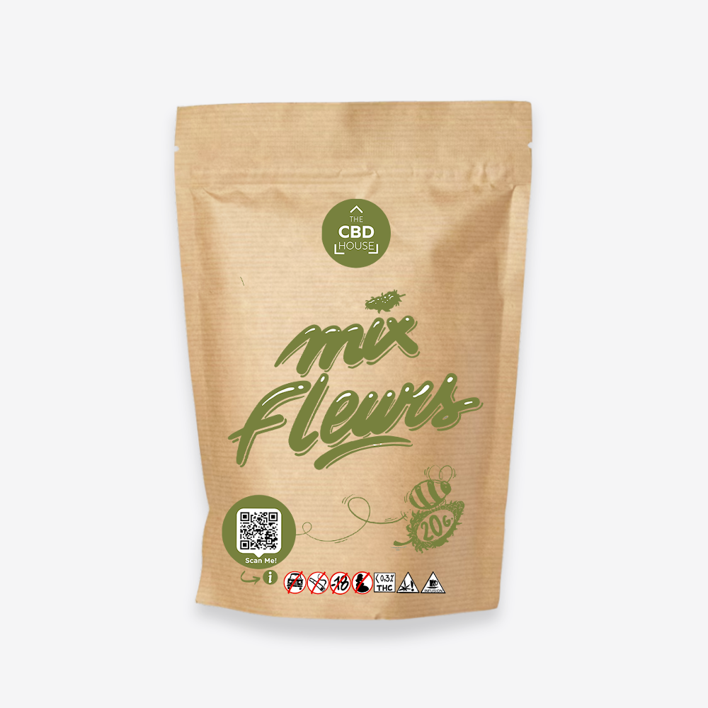 mix de fleurs fleur de cbd