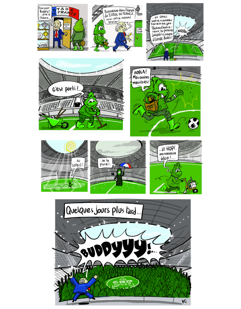 bande dessinées the cbd house foot