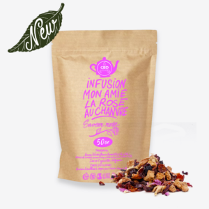 infusion mon amie la rose chanvre & rose